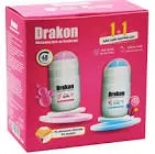 DRAKON WHITENING ROLL ON PINK BUBBE +  WHITENING ROLL ON  LOLLIPOP CANDY 50 ML (1+1) OFFER 