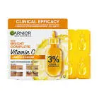 GARNIER FAST BRIGHT VITAMIN C AMPOULE SERUM 12 AMP X 1.5 ML