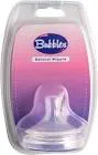 BUBBLES NATURAL SILICONE TEAT +9M 1 PCS