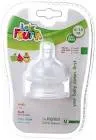 LAFRUTTA SILICONE TEAT NARROW NECK ( FAST FLOW - LARGE ) +18M 1 PCS (22103)