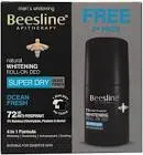 BEESLINE ROLL-ON SUPER DRY POWDER SOFT 50ML + ROLL-ON SUPER DRY OCEAN FRESH 50ML (1+1 FREE )