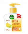 DETTOL HAND WASH ANTI-BACTRERIAL FRESH WITH LEMON, ORANGE YELLOW 400 ML
