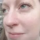 NINA NOSE RINGS SILVER ROUND BALL N S