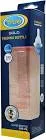 TRUE GOLD GLASS BOTTLE SILICONE TEAT NARROW NECK +3M BLUE 240 ML (19102)