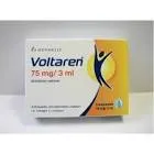 فولتارين 75مجم/3مل 3 أمبولات حقن