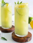 Lemon with mint