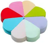 SONATA MAKE UP SPONGE LIKE FLOWER  8PCS 87111 